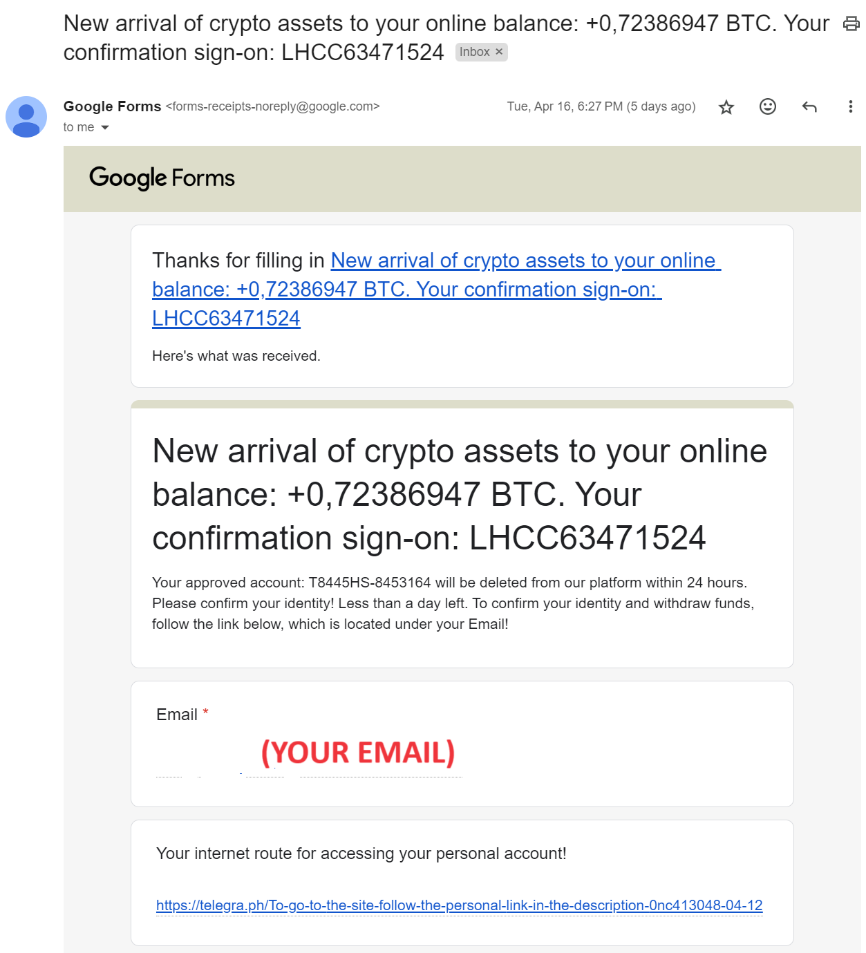 The Google Forms Email Scam That Bypasses Spam Filters - Explained